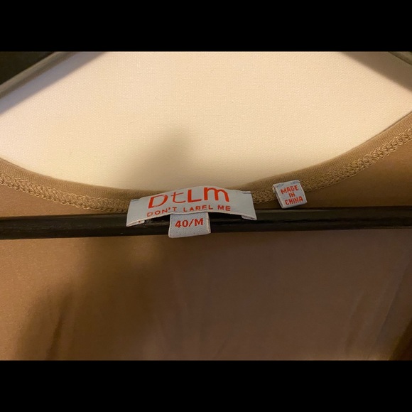 Don’t label me size medium tank top - Picture 2 of 3